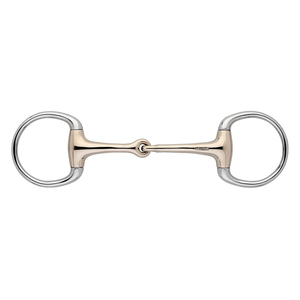 Venta caliente de brocas de Carreras de Caballos de acero inoxidable Snaffle estilo occidental ropa deportiva brocas ecuestres con servicio OEM - Product Image 2