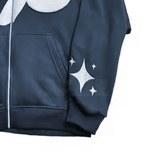 Sudadera con Capucha para Hombre, Informal, de Invierno, 100% Algodón, con Estampado Puff, Servicio OEM, Gran Venta - Product Image 6