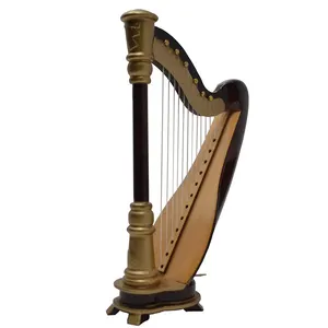 定制最佳质量易于使用的木制爱尔兰竖琴专业制造商工厂制造爱尔兰竖琴