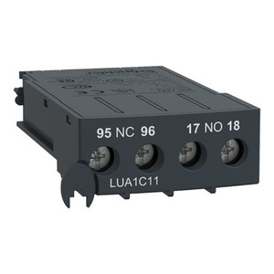 Contatti di Segnalazione per Avviatori di Motore SCHNEIDER ELECTRIC LUA1C11 con 1 NO + 1 NC - Product Image 1