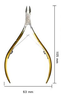 Meilleure vente Outils professionnels de soin des ongles en acier inoxydable argenté ANAAIF Pince à pédicure Coupe-cuticules pour les doigts Personnalisable - Product Image 5