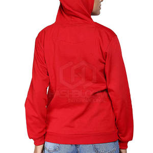 Tissu tricoté de meilleure qualité du fabricant pakistanais col à capuche haut pull-over sweat à capuche d'hiver grande taille vêtements décontractés pour femmes - Product Image 6