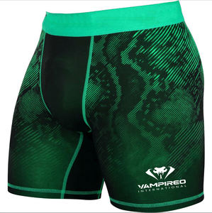 Pantalones Cortos VAMPIREO para Hombre, 100% Algodón, Sublimados, Bermudas Multicolores, Ecológicos, de Secado Rápido, Transpirables, hasta la Rodilla, con Cordón, para Verano - Product Image 5