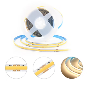 480LED Flexible COB LED bande lumineuse 3000K-6500K 12V 24V télécommande interrupteur découpable 8mm IP20 intérieur cuivre paysage - Product Image 1
