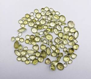 พลอยเลมอนควอตซ์ธรรมชาติ รูปทรงต่างๆ ขนาด 6-12*16 มม. น้ำหนัก 100 กะรัต สำหรับทำเครื่องประดับ - Product Image 4