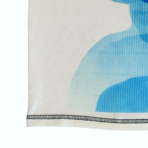 OEM Custom Summer 100% Cotton Solid Custom Pattern Screen Printing T Shirt Men Hip Hop Street O-Neck Male Contrast Stitch <b>Tshirt</b> - Product Image 4