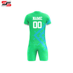 Uniforme de fútbol de alta calidad al por mayor único último diseño Jersey conjunto sublimación uniforme de fútbol para hombres - Product Image 2