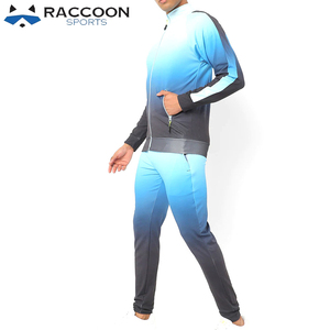 Ensemble de survêtements de sport légers, respirants et écologiques à imprimé par sublimation multicolore, coupe ajustée, pour jogging, motif Raccoon - Product Image 2