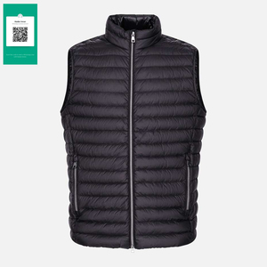 Chaqueta acolchada sin mangas para hombre profesional Cuello alto personalizado Esencial de invierno a un precio - Product Image 1