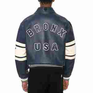 Ropa de otoño, chaqueta informal de cuero genuino de alta calidad para hombre, logotipo bordado personalizado, diseñador, chaquetas puras de talla grande para hombre - Product Image 6