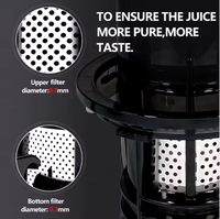 Jc005 Yicheng Oranje Citrusvruchten Juicer Machine Commerciële Elektrische Koude Pers Afzuigmachine Slowjuicer