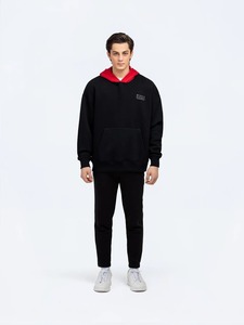 Sudadera con capucha de algodón pesado 100% para hombre, ropa de invierno acogedora con impresión digital, fabricantes OEM para la moda diaria - Product Image 4