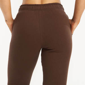 Pantalon de survêtement évasé pour femmes imprimé de logo personnalisé nouveauté pantalon de survêtement évasé uni à la mode pour femmes - Product Image 6