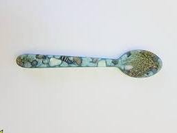 Cuillère et fourchette à salade de luxe en résine colorée, légères, à long manche, compatibles lave-vaisselle, durables et non toxiques - Product Image 5