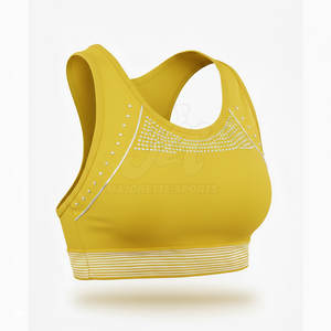 ขายตรงจากโรงงาน เสื้อชั้นในกีฬาสำหรับเชียร์ ระบายอากาศได้ดี เนื้อผ้ายืดหยุ่น ออกแบบมาเพื่อความสบายระหว่างการฝึกซ้อมและการแสดงผล - Product Image 4