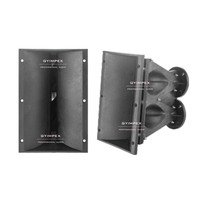 Diffuseur sonore 2*1 pouce (286*190*250mm) pour haut-parleur, guide d'ondes pour tweeter