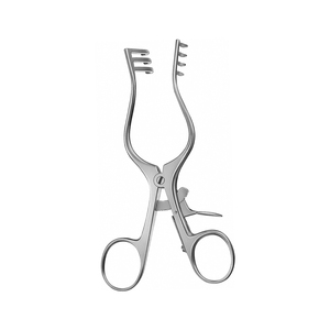 Retractor veterinario de acero inoxidable, instrumento quirúrgico con diseño autoestático, retractor quirúrgico veterinario - Product Image 4
