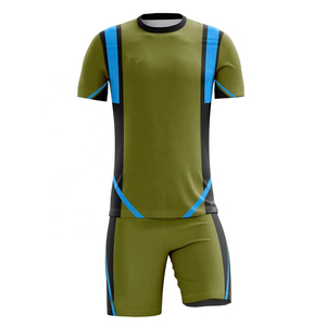 Uniformes de fútbol de ropa atlética de alto rendimiento hechos de poliéster transpirable de secado rápido para Hombre Nuevo diseño personalizado 2025 - Product Image 4