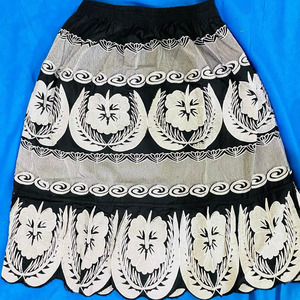 New Polynesian Printed Women <strong>Pleated</strong> <strong>Skirts</strong> High Quality Pacific Island Wear Micronesian Embroidery <strong>Skirt</strong>