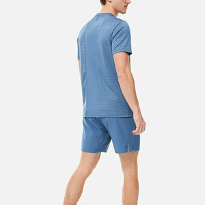 Conjunto de camiseta atlética y pantalones cortos de secado rápido para Hombre | Ropa deportiva ligera y transpirable para correr, gimnasio, entrenamiento - Product Image 3