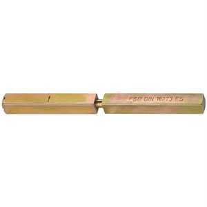 FSB Solid Panic Pin 05 0125 Square 9 X 104 mm Steel Split Coiled Spring Pin for Secure <b>Fastening</b> - Product Image 3