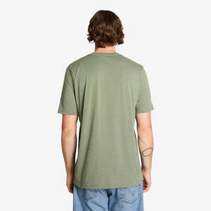 Camisetas de Hombre de Manga Corta con Cuello Redondo, Impresión Digital Personalizada en Negro, Anti-Pilling, Corte Regular, Estilo Casual Elegante - Product Image 3