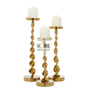 Marble Base and Metal Candle Holders New Modern Design Decorative Candle Holders Handmade Metal Candle Holders <b>for</b> Top <b>Sale</b> - Product Image 5