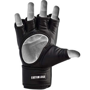 High Quality <b>Glove</b> Custom Logo Manufacture Personalized PU <b>Leather</b> Men MMA <b>Gloves</b> Lace Up Kick boxing <b>gloves</b> - Product Image 3