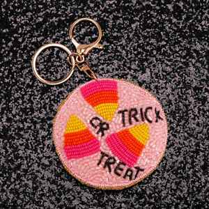 Vibrant Classic Durable Handmade <b>Keychain</b> with Thread and Seed Beads <b>Customized</b> Design - Product Image 3