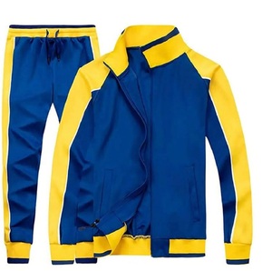 Chándal de hombre con logotipo personalizado OEM, sudadera y pantalones de rayas laterales al por mayor de buena calidad, diseño de forro polar con estampado forrado - Product Image 4