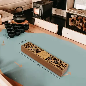 Soporte de palo de incienso de madera de diseño moderno para el hogar y la Oficina, fragancia de fabricante indio de alta calidad - Product Image 4