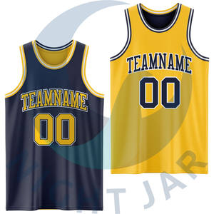 Meilleure qualité réversible personnalisé grande taille basket-ball uniforme ensemble conception respirante OEM fournisseur pour la vente en gros vêtements de basket-ball - Product Image 4