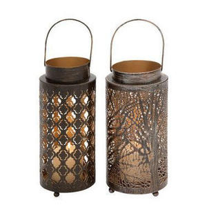 Farol de Hierro Tradicional Vintage con Superficie Resistente al Calor de Primera Calidad para Decoración de Bodas y Eventos - Product Image 3