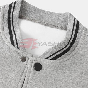Comfortable Winter Warm Men Letterman Jacket with <b>Stand</b> Collar and Front Logo Breathable Customizable Design Reasonable Price - Product Image 3