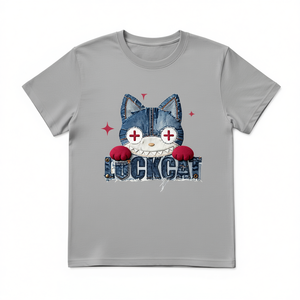 T-Shirt Unisex 100% Cotone 210GSM Stile Casual con Logo Frontale Personalizzato Stampato a Schermo, Taglia 2XL - Product Image 2