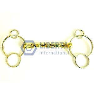 Waterford 3 Ring Gag Embouchure Universelle Mèche de Cheval Réutilisable pour Grands Animaux pour le Jumping de Spectacle-Toutes Tailles Liberté International - Product Image 6