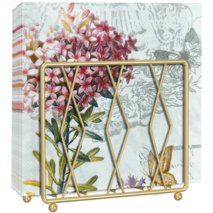 Antique Simple Fait Main De Luxe Argent Porte-Serviettes Plateau En Métal Idéal Pour Les Hôtels Table À Manger Et Carré En Métal Plateau Décor À La Maison - Product Image 4