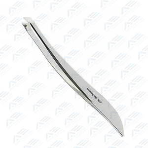 Emballage et couleurs de logo personnalisé pince à épiler inclinée Instruments de beauté Outils de soins de beauté Instruments de salon - Product Image 4