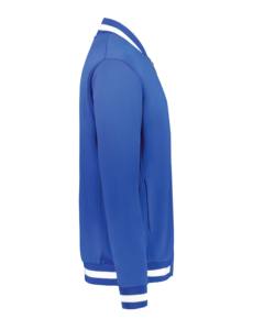 Veste Varsity bleue pour homme Chicago pour Bulls Motif coeur crocheté pour Chicago pour Bulls Jacket - Product Image 5