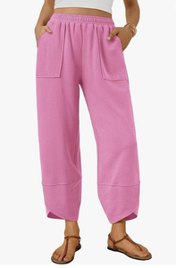 Pantalons larges à taille ultra haute, confortables et décontractés, avec deux poches latérales, nouveau design, logo personnalisé, vente en gros directe d'usine au Bangladesh - Product Image 3