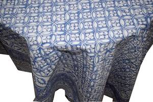 Tablecloth Handblock Printed <b>Table</b> Cloth Cotton <b>Table</b> <b>Cover</b> Dinning Printed <b>Table</b> <b>Cover</b> Cloths Bedding Flower OEM - Product Image 2