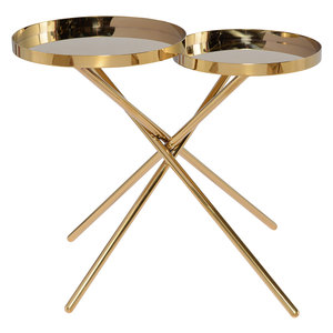 Metal Gold <b>Side</b> <b>Table</b> Luxury Design Wholesale for Bedroom Living Room Office Restaurant Kitchen Home Bulk Quantity Made in India - Product Image 4