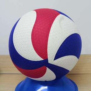 Ballon de sport professionnel Shopey Deals, en PU de haute qualité, taille 5, respectueux de l'environnement, cousu à la machine, pour volley-ball en salle, pour la compétition - Product Image 4
