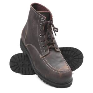 Mens Heavy Duty Leather <b>Safety</b> <b>Work</b> <b>Shoes</b> | Lace Up | Steel Toe Cap & Steel Midsole | All Season Industrial Footwear - Product Image 2