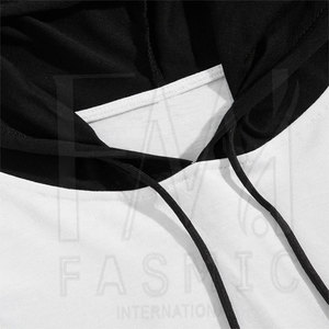 Conjuntos de Sudadera con capucha de color sólido de dos piezas informales con conjuntos de trajes gemelos de algodón 100% para personalizar su propio logotipo de marca - Product Image 3