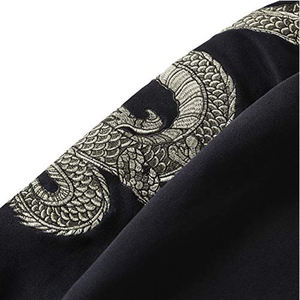 Sweat-shirts brodés pour hommes, nouvelle mode, prix OEM, qualité supérieure, logo/couleurs personnalisés, tendance hiver, 100% coton, manches longues - Product Image 4