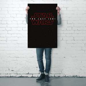 Póster Artístico en Lienzo de Star Wars Episodio 8, The Last Jedi, Teaser de la Galaxia para Decoración de Pared - Product Image 4