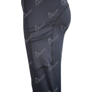 Ensemble de sport personnalisé sexy respirant extensible dans les quatre sens antibactérien à séchage rapide 2 pièces soutien-gorge de sport leggings cordon de serrage yoga - Product Image 2