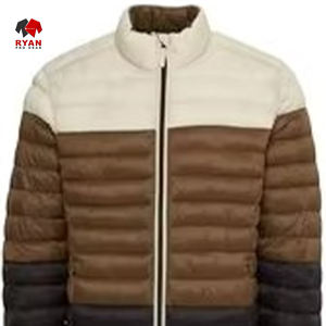 Veste d'hiver matelassée pour homme, logo personnalisé, conception OEM, tissu respirant, isolée - Product Image 4