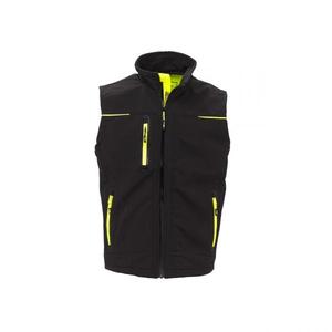 Gilet Softshell de sécurité réfléchissant U-POWER Universe Black Carbon Design - Product Image 2